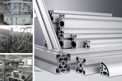 Extruded Industrial aluminium profile frame