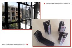 aluminum alloy framed windows and patio doors