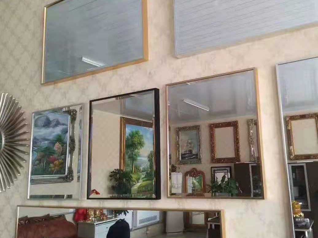 Aluminium mirror frame profile